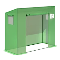 Szklarnie ogrodowe - Szklarnia Foliowa Na Pomidory 200X77 Zielona - miniaturka - grafika 1