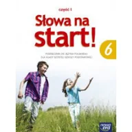 Podręczniki dla szkół podstawowych - Słowa na start 6 Podręcznik, część 1. Klasa 6 Szkoła podstawowa Język polski - Nowa Era - miniaturka - grafika 1