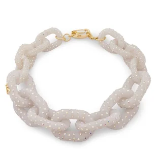 Naszyjnik Patrizia Pepe 2J2518/V037-S623 Biały - Naszyjniki - miniaturka - grafika 1