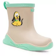 Buty dla chłopców - Kalosze Mickey&Friends AW23-141DSTC Beżowy - miniaturka - grafika 1