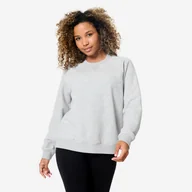 Bluzy sportowe damskie - Bluza damska Domyos Gym & Pilates - miniaturka - grafika 1
