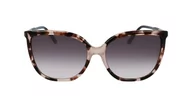 Okulary przeciwsłoneczne - Lacoste Damskie okulary przeciwsłoneczne L963S Havana Rose, XL - miniaturka - grafika 1
