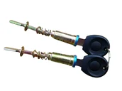 Etui na klucze - ZAMEK WKŁADKA ZAMKA DO VW POLO 6N 1994-1998 WKŁADKI KOMPLET - miniaturka - grafika 1