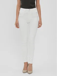 Vero Moda Jeansy Sophia 10262685 Biały Skinny Fit - Spodnie damskie - miniaturka - grafika 1