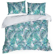 Pościel - Pościel 140 x 200 2cz Design Mikrowłókno Palms 02 - miniaturka - grafika 1