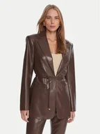 Kurtki damskie - Marciano Guess Kurtka z imitacji skóry 5BGN04 7389A Brązowy Regular Fit - miniaturka - grafika 1