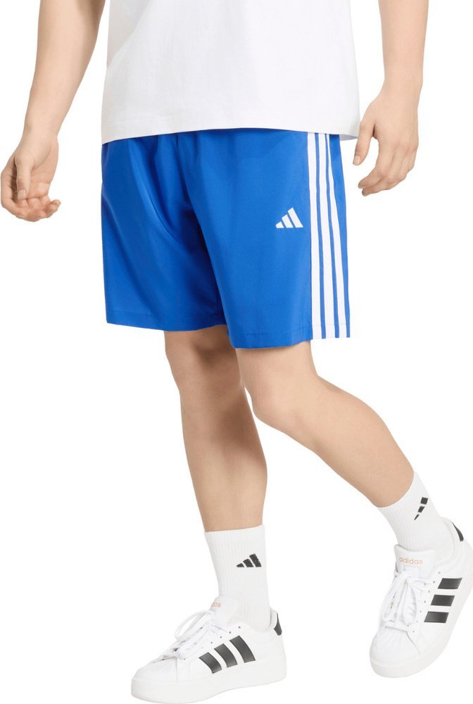 Adidas Spodenki męskie adidas Essentials 3-Stripes Chelsea Lite Woven niebieskie KY4156 S