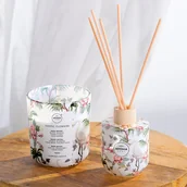 Świece - Aroma Home, świeca zapachowa, Exotic Flowers, 150g, 6 sztuk - miniaturka - grafika 1