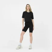 Koszulki i topy damskie - Damska koszulka treningowa CALVIN KLEIN WOMEN 00GWS3K108 - czarna - miniaturka - grafika 1