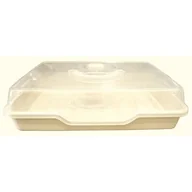 Pojemniki kuchenne - Pojemnik do ciasta Florencja 37 x 27 x 53,5 cm kremowy - miniaturka - grafika 1