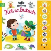 Książki edukacyjne - Bajka dźwiękowa. Kot w Butach. Naciśnij i posłuchaj! - miniaturka - grafika 1