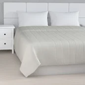 Narzuty - Dekoria Narzuta pikowana w pasy jasny popiel szer.260 × dł.210 cm Etna 500-705-90 - miniaturka - grafika 1