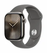 Smartwatch - Apple Watch 10 GPS + Cellular 42mm naturalny tytan pasek sportowy M/L Szary - miniaturka - grafika 1