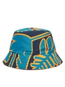 Czapki dla dzieci - Reima Kapelusz Bucket Viehe 5300159A Granatowy - miniaturka - grafika 1