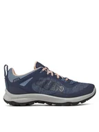 Buty trekkingowe damskie - Keen Trekkingi Terradora Flex Wp 1026881 Granatowy - miniaturka - grafika 1