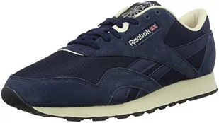 Reebok Męski Classic Nylon P Low-Top, niebieski - Blau Collegiate Navy Pprwht Antique Copper Black - 36 EU - Koszulki męskie - miniaturka - grafika 1
