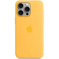 Etui i futerały do telefonów - Etui APPLE Silicone Case MagSafe do iPhone 15 Pro Max Promienny - miniaturka - grafika 1