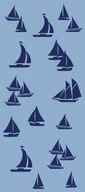 Ręczniki - Ręcznik plażowy Beach 80x180 niebieski jasny frotte 430g/m2 100% bawełna Cawoe - miniaturka - grafika 1