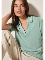 Koszulki i topy damskie - Cecil Koszulka w kolorze turkusowym - miniaturka - grafika 1