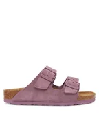 Klapki i japonki damskie - Birkenstock Klapki Arizona 1030636 Różowy - miniaturka - grafika 1