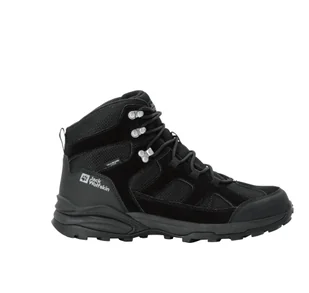 Męskie buty trekkingowe Jack Wolfskin TRAIL HIKER TEXAPORE MID M black - 39,5 - Buty trekkingowe męskie - miniaturka - grafika 1