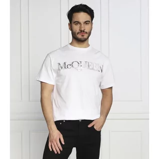 Koszulki męskie - Alexander McQueen T-shirt | Regular Fit - grafika 1