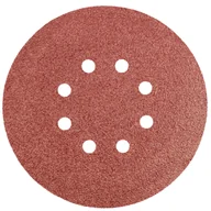 Materiały ścierne - Krążki ścierne 150 mm, K60, 5 szt,, z 8 otworami GRAPHITE - miniaturka - grafika 1