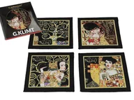 Kubki - Kpl. 4 podkładek pod kubki - G. Klimt (CARMANI) - miniaturka - grafika 1