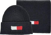 Czapki damskie - Tommy Hilfiger Zestaw czapka i szalik Tommy Hilfiger AM0AM05183-0G5 - miniaturka - grafika 1