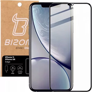 Bizon Szkło hartowane Bizon Glass Edge do iPhone 11 / XR, czarne 5903896180892 - Szkła hartowane na telefon - miniaturka - grafika 1