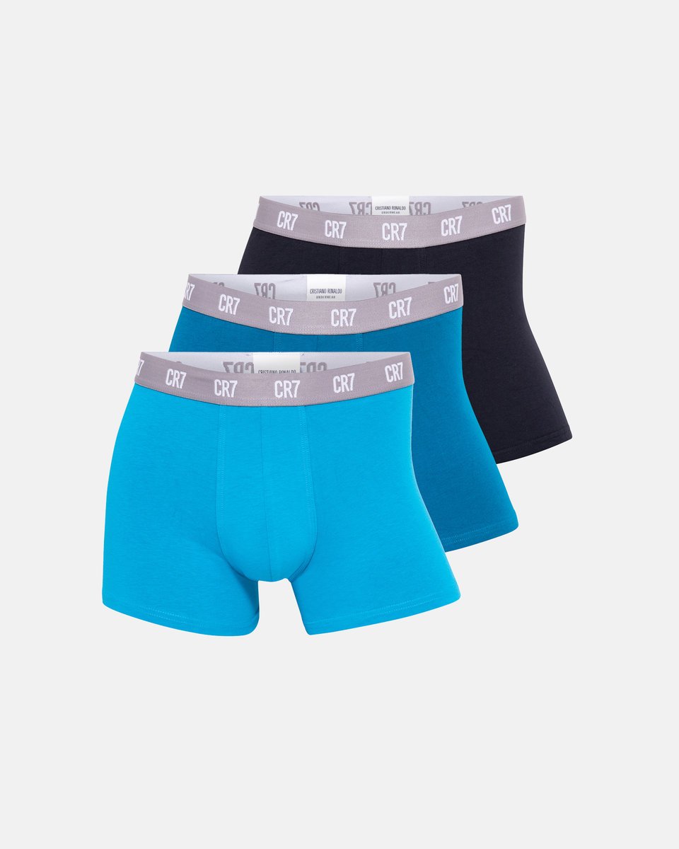 BOKSERKI MĘSKIE CR7 CRISTIANO RONALDO BIELIZNA 3-PAK XL