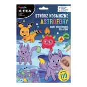 Zabawki kreatywne - Stwórz kosmiczne astrofory, Kidea - miniaturka - grafika 1