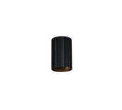 Lampy ścienne - IMARIA 264300132 kinkiet czarny mat ryflowana tuba 1xG9 światło góra dół - miniaturka - grafika 1