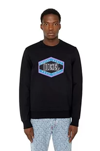 Diesel Męska bluza z kapturem S-Gymnastik K27, 9xx-0hayt, XXXL - Bluzy męskie - miniaturka - grafika 1