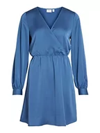 Sukienki - Vila Sukienka damska z wieloma rękawami L/S, federal blue, 40 - miniaturka - grafika 1