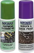Środki do obuwia i ubrań - Nikwax Zestaw Nikwax nubuk i zamasz + żel czyszczący - miniaturka - grafika 1