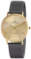 Zegarki damskie - Zegarek Bisset BIS104 BSBF33 TT złoty - - miniaturka - grafika 1