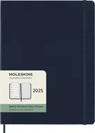 Kalendarze - Moleskine Kalendarz 2025 Granatowy Extra Large Weekly Hard Tygodniowy (19X25) - miniaturka - grafika 1