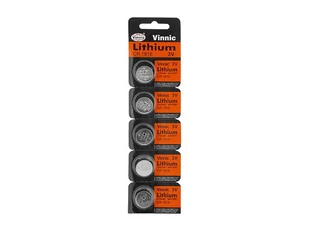 5 szt. Bateria Litowa Vinnic CR1616, 3V. (1LM) - Baterie i akcesoria - miniaturka - grafika 1