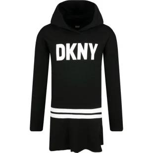 DKNY Kids Sukienka - Sukienki i spódniczki dla dziewczynek - miniaturka - grafika 1