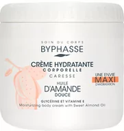 Balsamy i kremy do ciała - Byphasse Nawilżający krem do ciała z olejkiem ze słodkich migdałów 500 ml (8436097095025) - miniaturka - grafika 1
