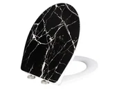 Deski sedesowe - LIVARNO home Deska sedesowa wolnoopadająca z duroplastu (Marmur akrylowy) - miniaturka - grafika 1