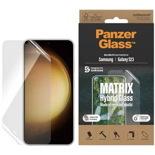 Szkło hybrydowe PANZERGLASS Matrix do Samsung Galaxy S23 | Bezpłatny transport - Szkła hartowane na telefon - miniaturka - grafika 1