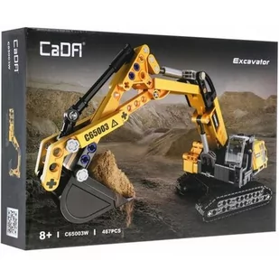 Klocki plastikowe CADA Koparka Excavator C65003W - Klocki - miniaturka - grafika 1