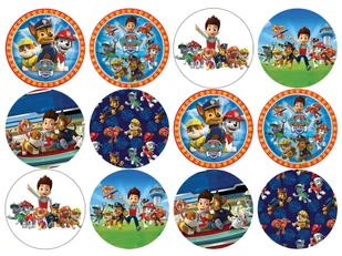 Opłatki na muffiny babeczki Psi Patrol - Ciasta i półprodukty do ciast - miniaturka - grafika 1