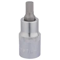 Suwmiarki i mikrometry - DRAPER 7.0x55mm hex socket bit-1/2"sd - miniaturka - grafika 1