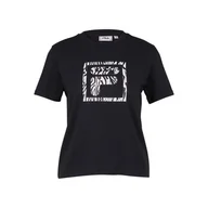 Koszulki i topy damskie - Damska Koszulka FILA BALE CROPPED TEE FAW0128-80009 – Czarny - miniaturka - grafika 1