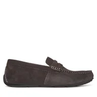 Mokasyny męskie - Mokasyny Lasocki HORNET-01 MI25 Szary - miniaturka - grafika 1