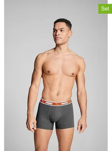 Puma Bokserki (2 pary) w kolorze czarno-antracytowym - Majtki męskie - miniaturka - grafika 1