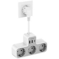 Listwy zasilające - Listwa zasilająca TESSAN TS-323X-C - miniaturka - grafika 1